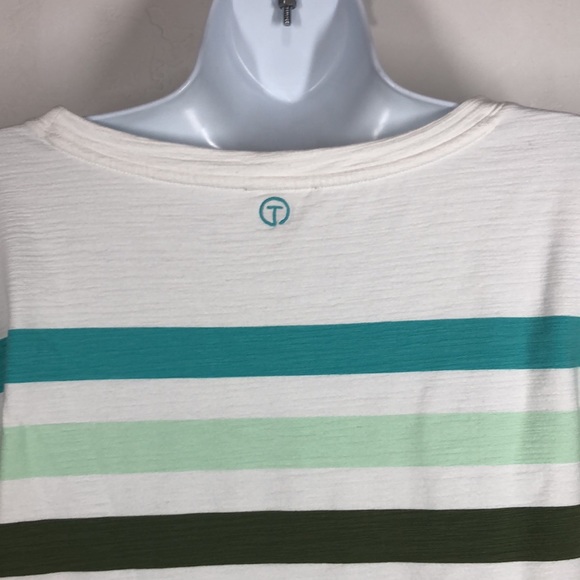T by Talbots stripe top size large petite - Picture 7 of 10